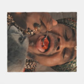 Indian Feast Fleece Deken (Voorkant (Horizontaal))