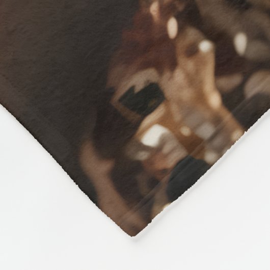 Indian Feast Fleece Deken (Hoek)