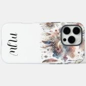 Indian Feather  Boho iPhone / iPad hoesje (Achterkant (horizontaal))