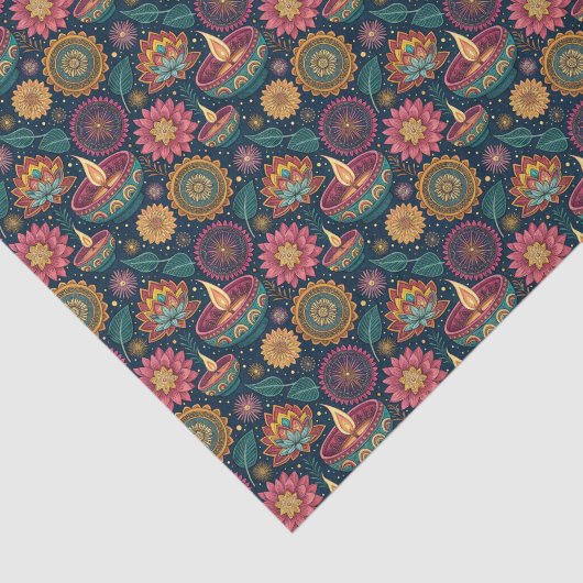 Indian Feestelijke Wrap Tissuepapier (Detail)