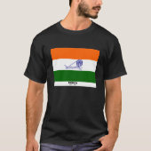 Indian flag 1931 ultimate fit know your country t-shirt (Voorkant)