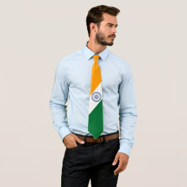 Indian Flag Independence Day Mannen Stropdas