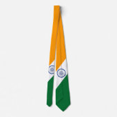Indian Flag Independence Day Mannen Stropdas (Achterkant)