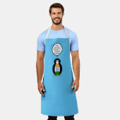 Indian Flag Talking Ms Penguin Personalized Text Schort (Gedragen)