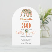 Indian Floral Paisley Ornate Elephants Birthday Kaart (Staand voorkant)