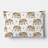 Indian Floral Paisley Ornate Elephants Etui (Achterkant)