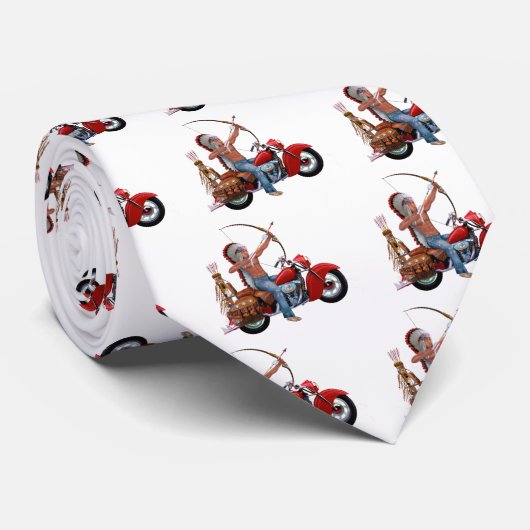 INDIAN FOREVER.PNG STROPDAS (Opgerold)