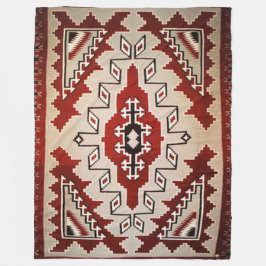 INDIAN (gesimuleerde) ventilatordoekjes Fleece Deken