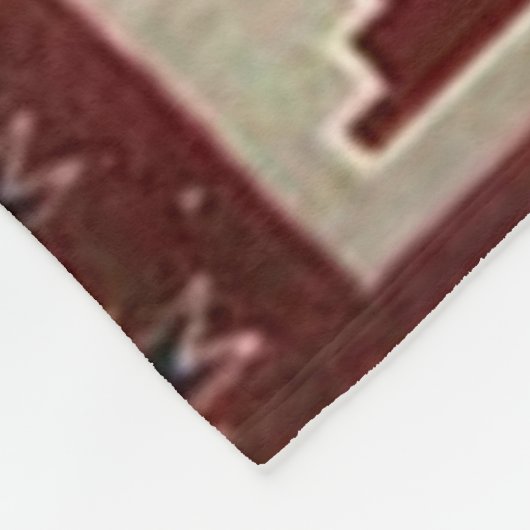 INDIAN (gesimuleerde) ventilatordoekjes Fleece Deken (Hoek)