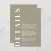 Indian Grullo — Kaart van de Enclosure (Voorkant / Achterkant)