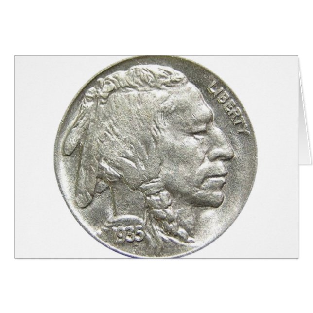 INDIAN HEAD NICKEL (Voorkant Horizontaal)