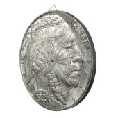 INDIAN HEAD NICKEL DARTBORD (Voorkant Rechts)