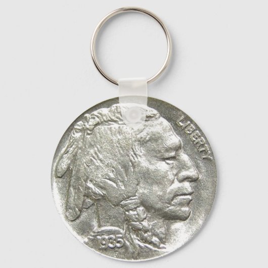 INDIAN HEAD NICKEL SLEUTELHANGER (Voorkant)