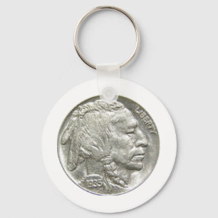INDIAN HEAD NICKEL SLEUTELHANGER