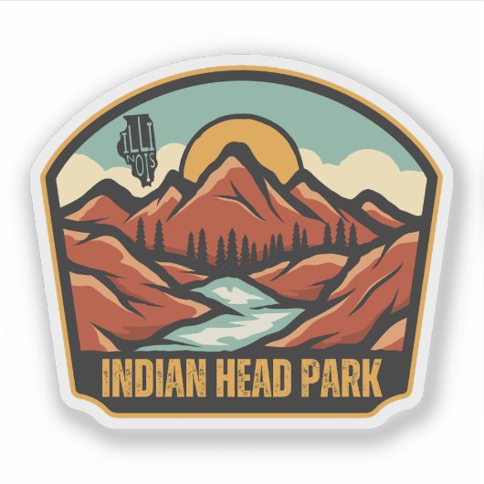 Indian Head Park, Illinois Sticker (Voorkant)