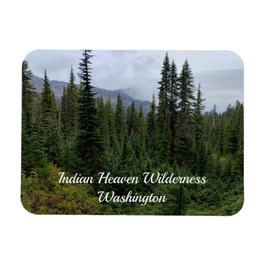 Indian Heaven Wilderness, Washington Magneet (Horizontaal)