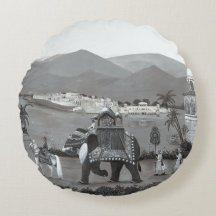 Indian Heritage Art Print Kussen