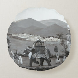 Indian Heritage Art Print Kussen