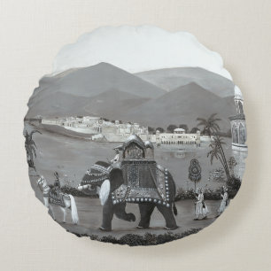 Indian Heritage Art Print Kussen