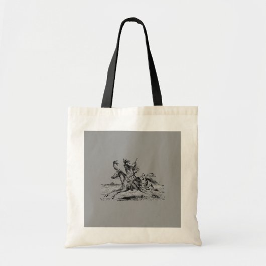 Indian Horseback Bag Tote Bag (Voorkant)