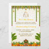 Indian Housewarming Invitation Kaart (Voorkant / Achterkant)