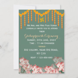 Indian Housewarming Invitations  Kaart