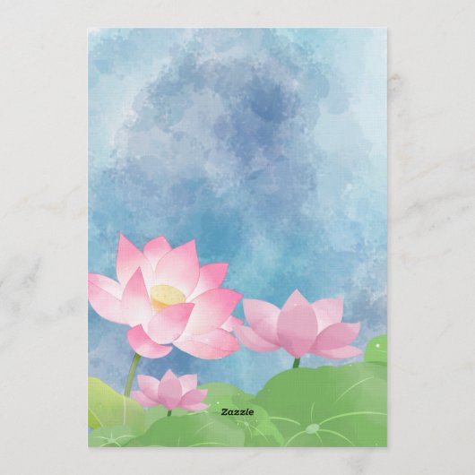 Indian Housewarming Invitations  Kaart (Achterkant)