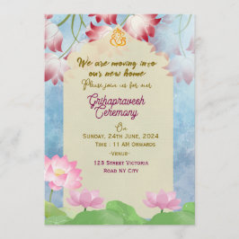 Indian Housewarming Invitations  Kaart