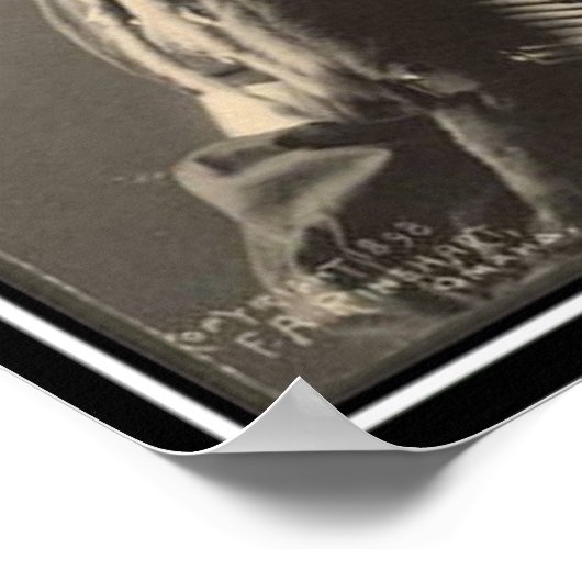 indian : Hubble Big Horse , Cheyenne - Poster (Hoek)