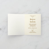 Indian invitation with Radhakrishna Mural painting Aankondiging (Binnen)