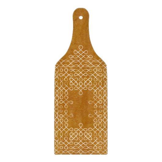 Indian Kolam Cutting Board Snijplank (Voorkant)