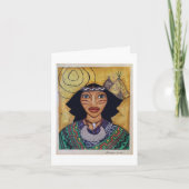 Indian Lady Note Card Kaart (Voorkant)