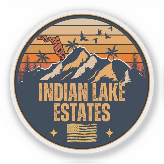 Indian Lake Estates, Florida Sticker (Voorkant)