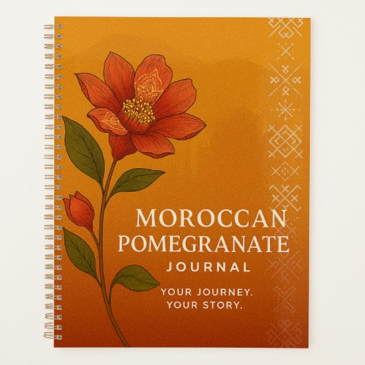 Indian Lotus Journal: Nature-Inspired Notebook for Planner (Voorkant)