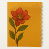Indian Lotus Journal: Nature-Inspired Notebook for Planner (Achterkant)