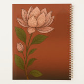 Indian Lotus Journal: Nature-Inspired Notebook for Planner (Achterkant)