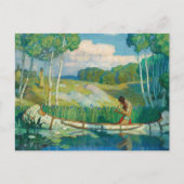 Indian Love Call van Newell Convers Wyeth Briefkaart (Voorkant)