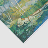 Indian Love Call van Newell Convers Wyeth Tissuepapier (Detail)