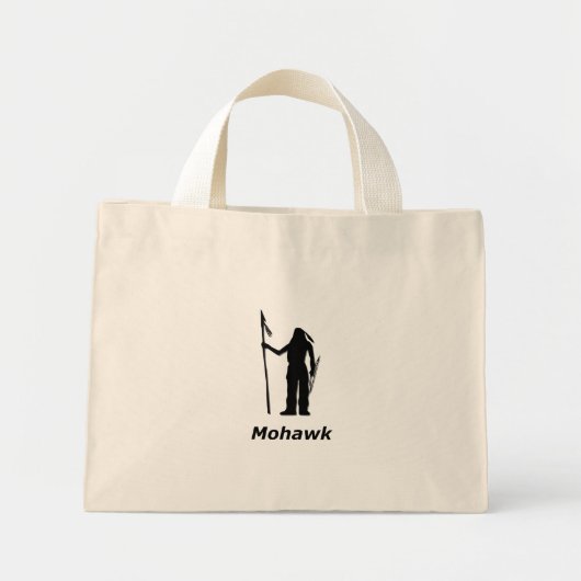 Indian Mohawk Mini Tote Bag (Voorkant)