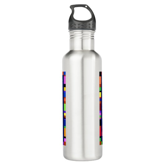 Indian Mola Flora Waterfles (Achterkant)