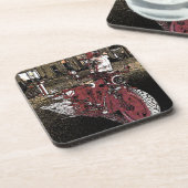 Indian MotorBike  Bier Onderzetter (Linkerzijde)