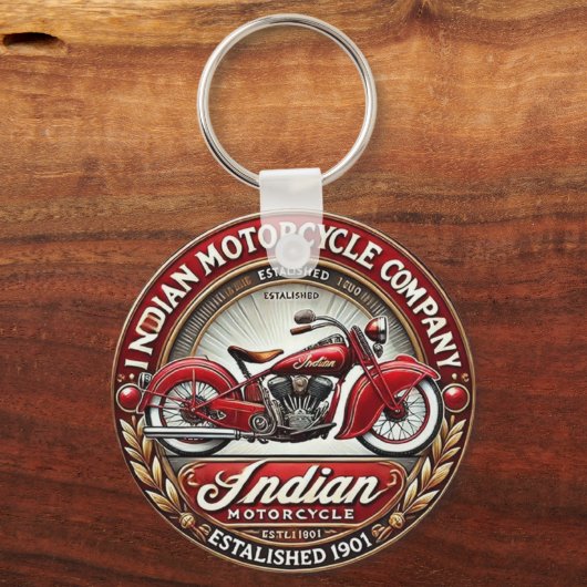 Indian Motorcycle Sleutelhanger (Voorkant)