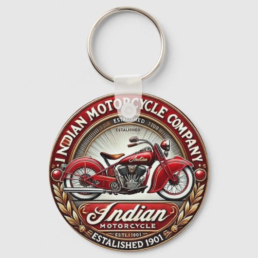 Indian Motorcycle Sleutelhanger (Achterkant)