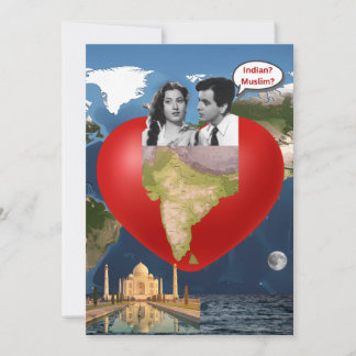 Indian Muslim Feestdagenkaart