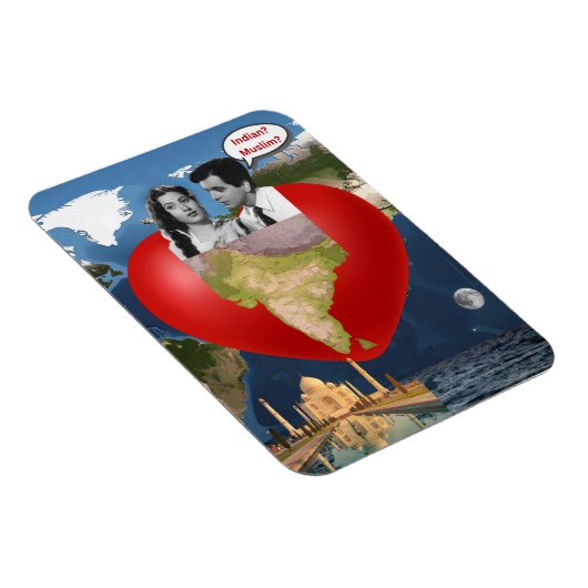Indian Muslim Magneet (Rechterzijde)