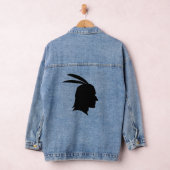 INDIAN NATIVE AMERICAN UNISEX Denim Jean Jacket (Hangar)
