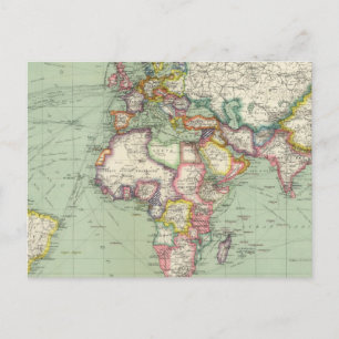 Indian Ocean, Atlantische Ocean Briefkaart