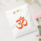 Indian Om Symbol Bedankzakje (Gezegeld)