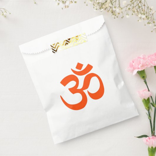 Indian Om Symbol Bedankzakje (Gezegeld)