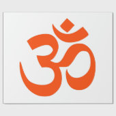 Indian Om Symbol Cadeaupapier (Vlak)